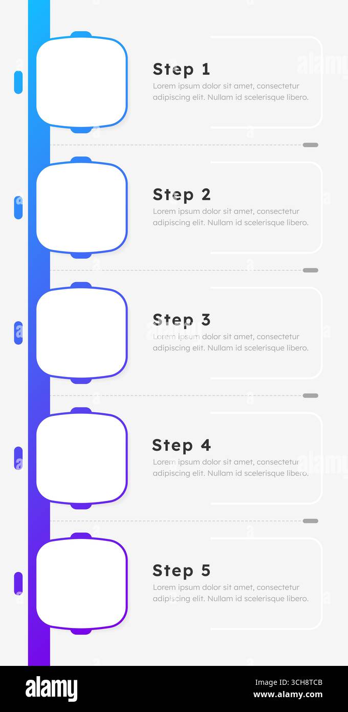 Human resources management infographic template Stock Vector