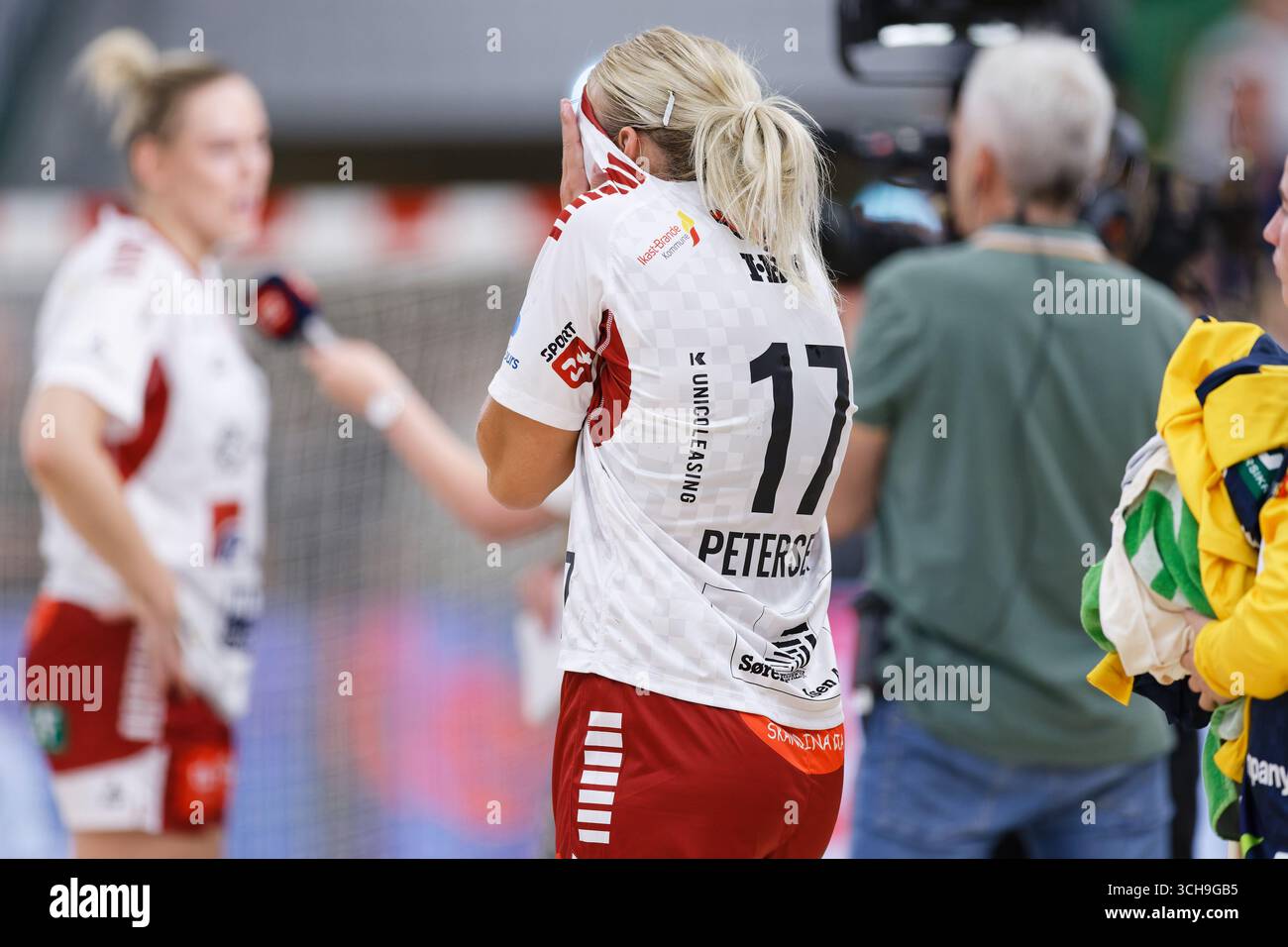 Odense, Denmark. 31st, August 2025. Simone Petersen (17) of Ikast ...