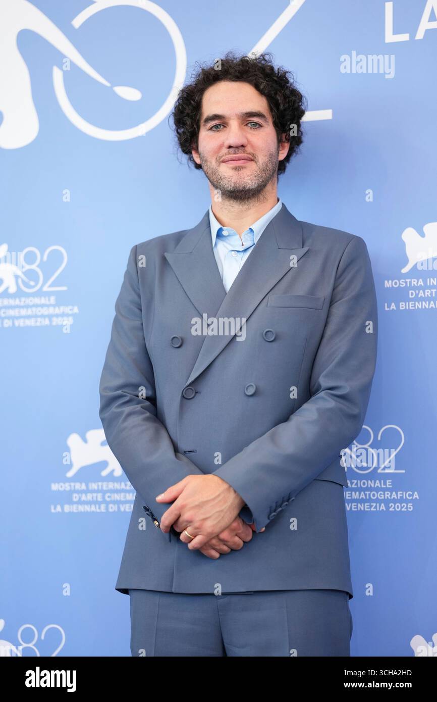Director Benny Safdie poses for photographers at the photo call for the