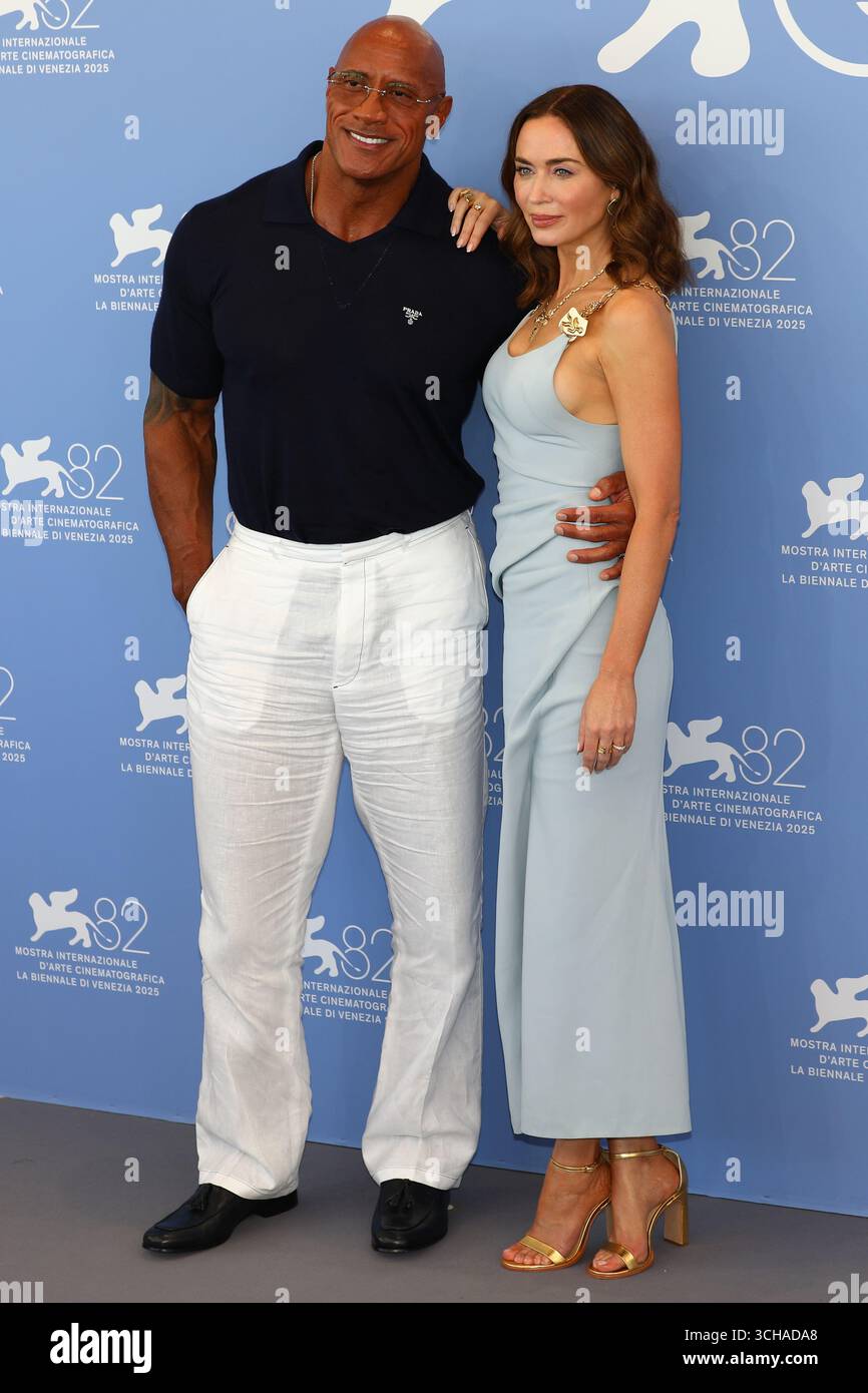 September 1, 2025, Venice, Italy DWAYNE JOHNSON aka THE ROCK