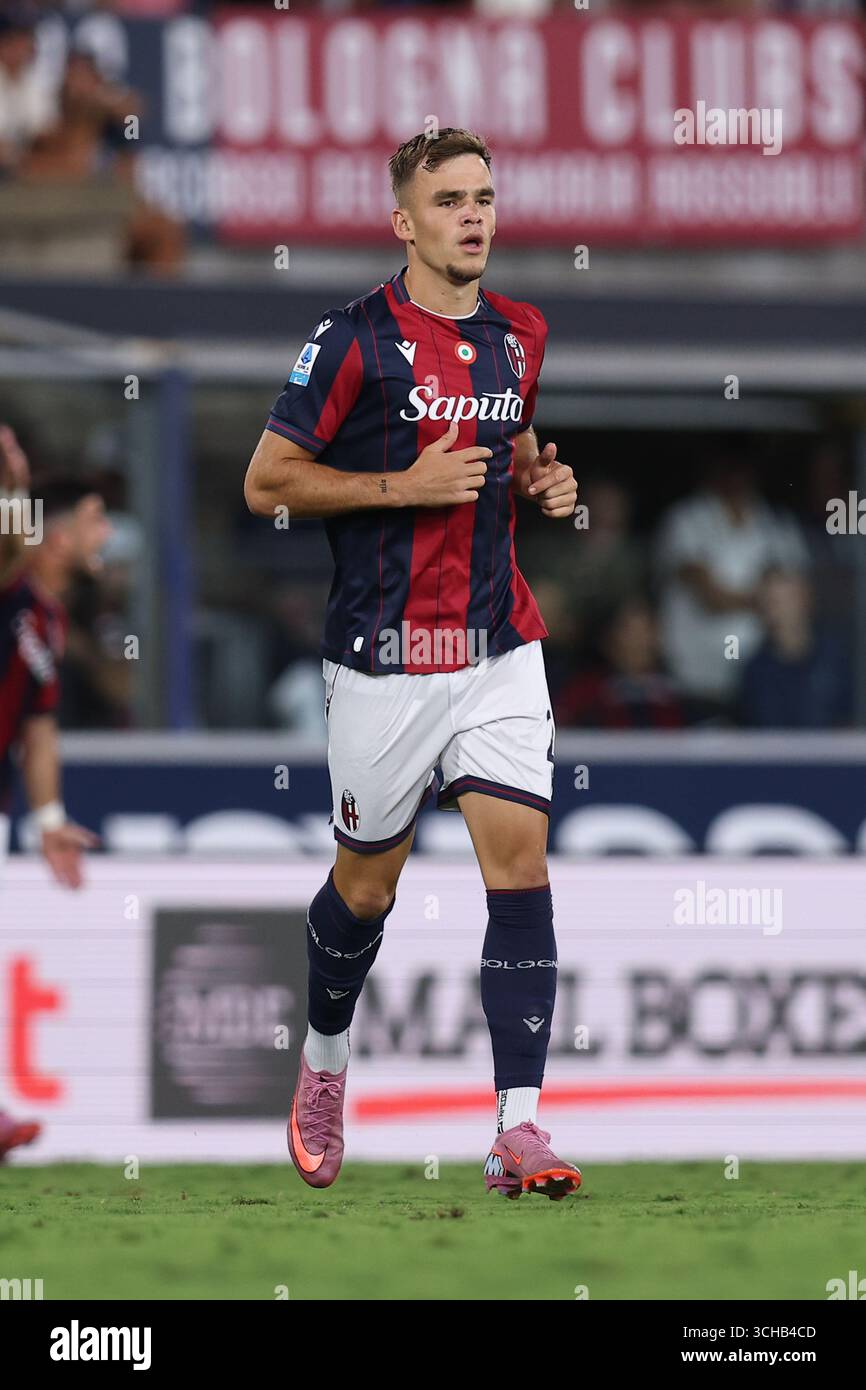 Thijs Dallinga (Bologna) during the Italian Championship Serie A match ...