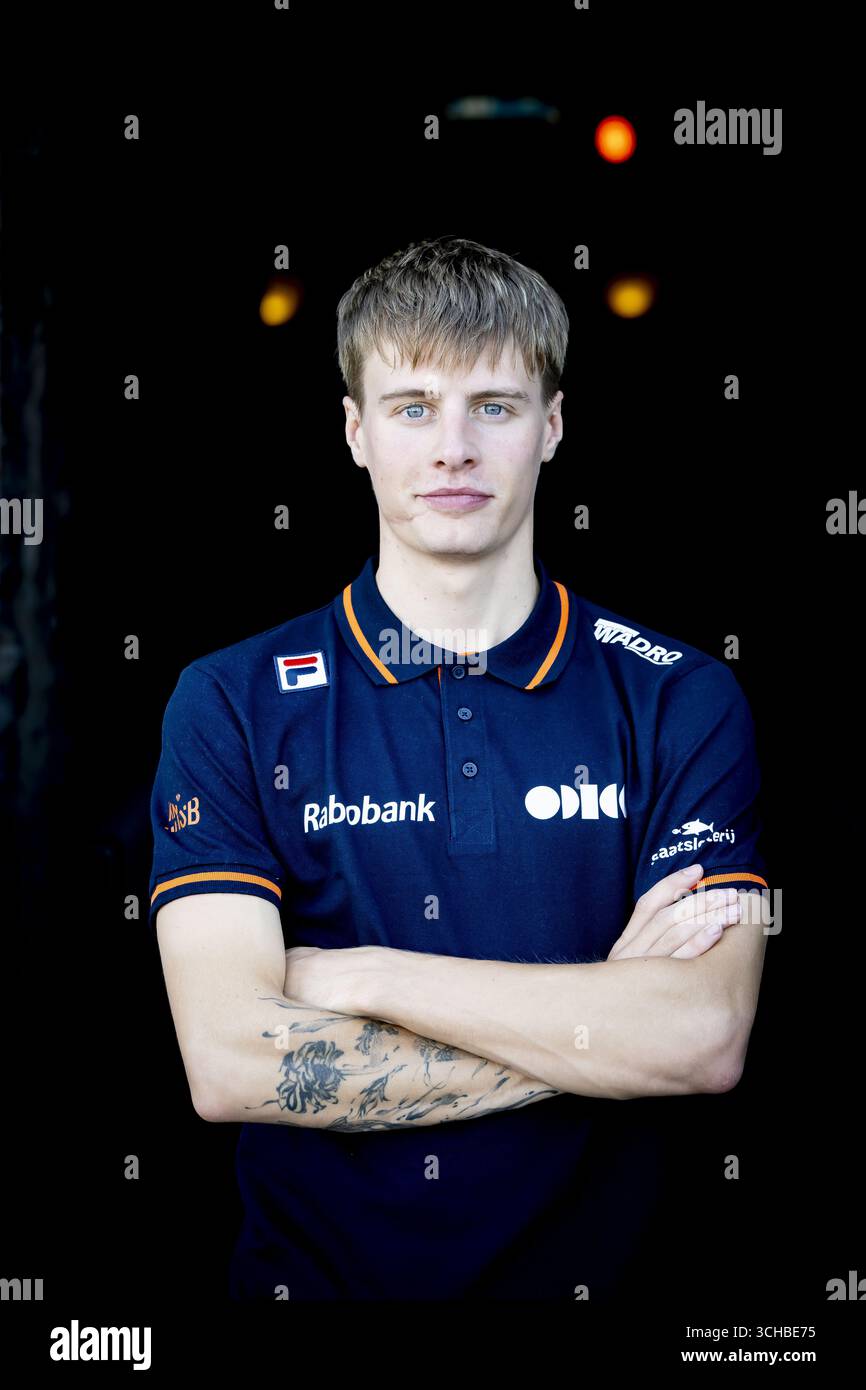 IJMUIDEN - Jens van 't Wout during the team presentation of TeamNL/NTS ...