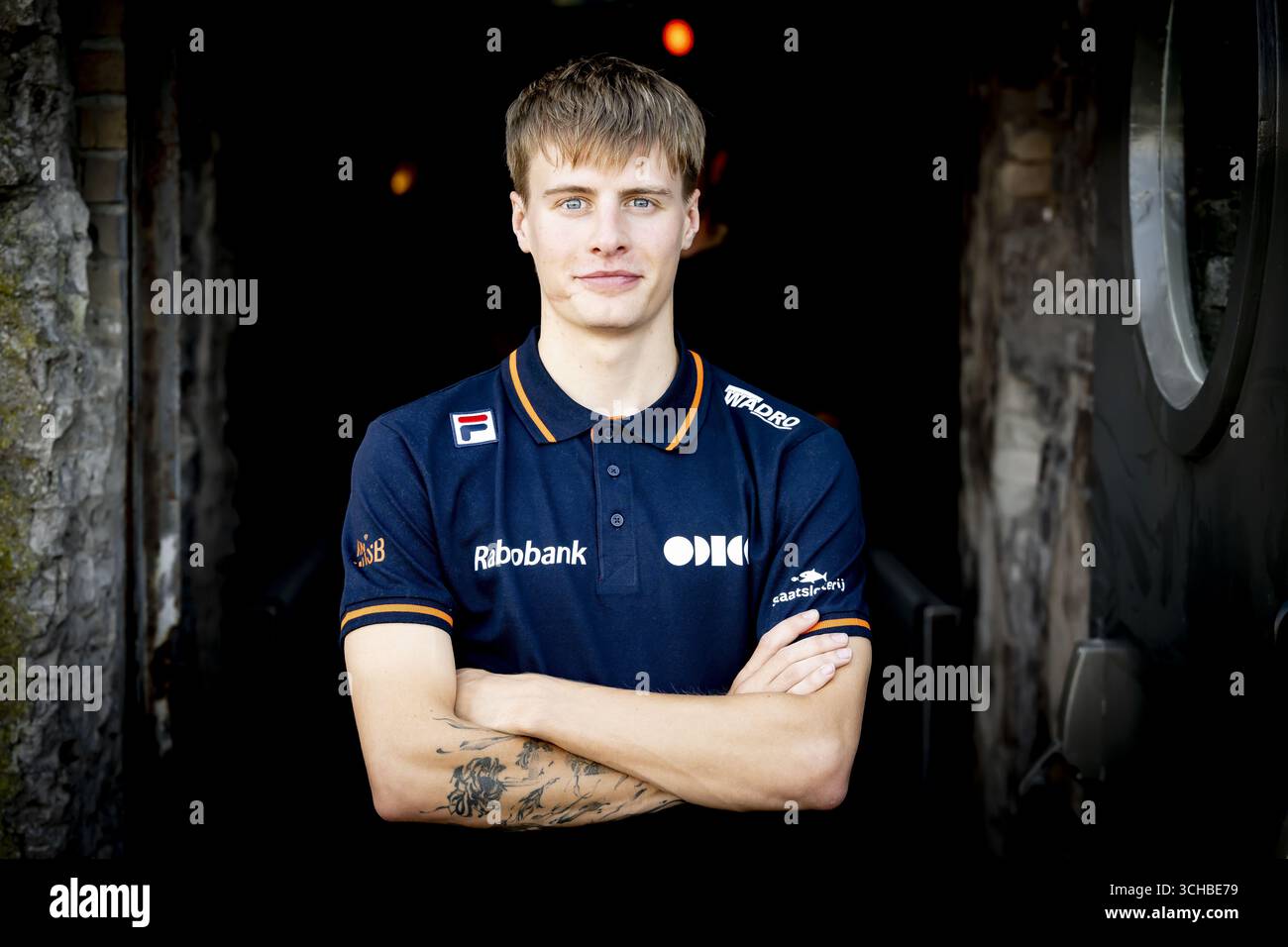IJMUIDEN - Jens van 't Wout during the team presentation of TeamNL/NTS ...