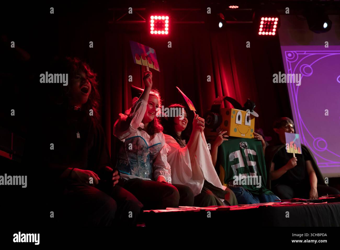 Talent show stage panel hi res stock photography and images Alamy