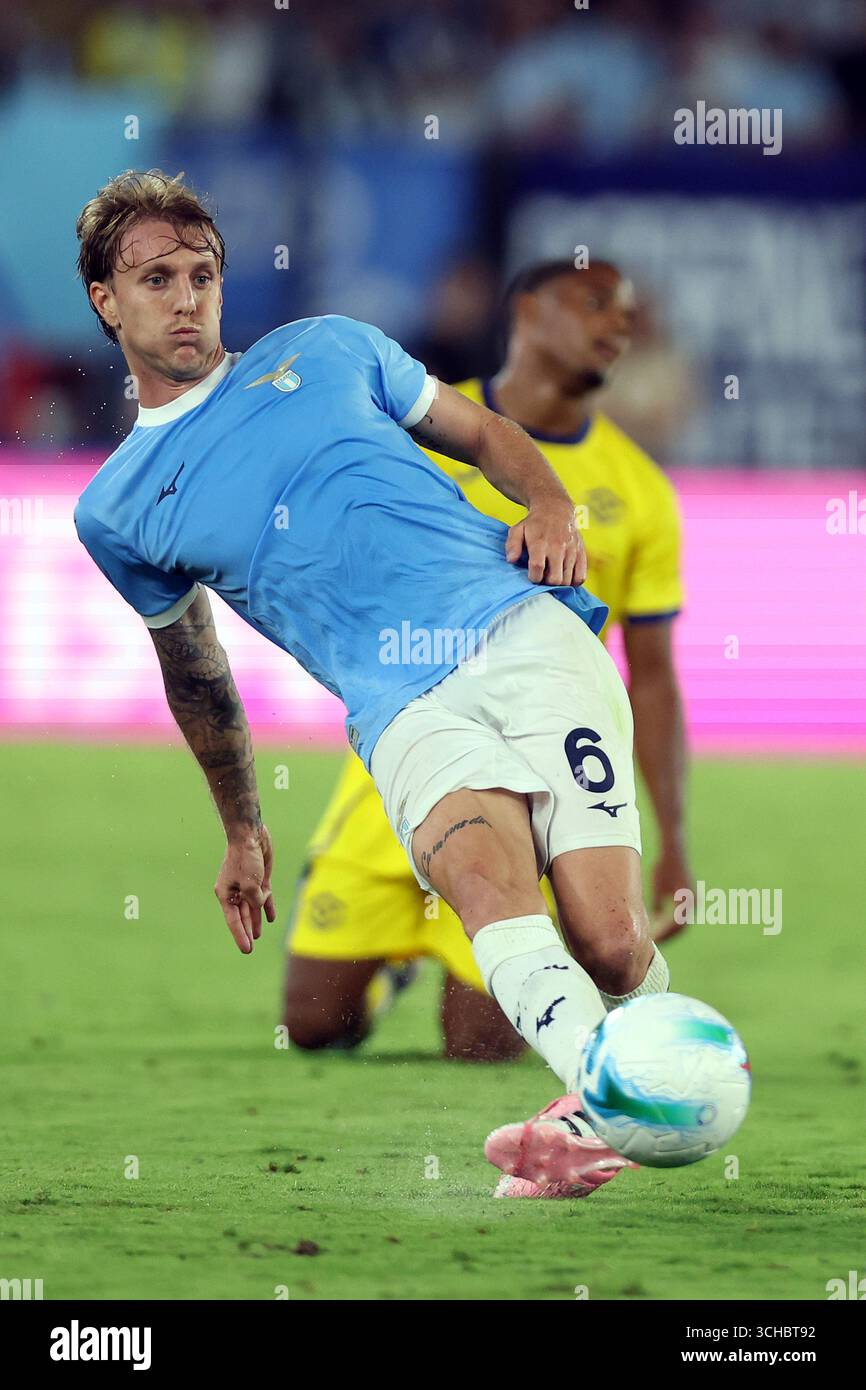 Nicolo Rovella of Lazio seen in action during the Serie A Enilive 2025 ...