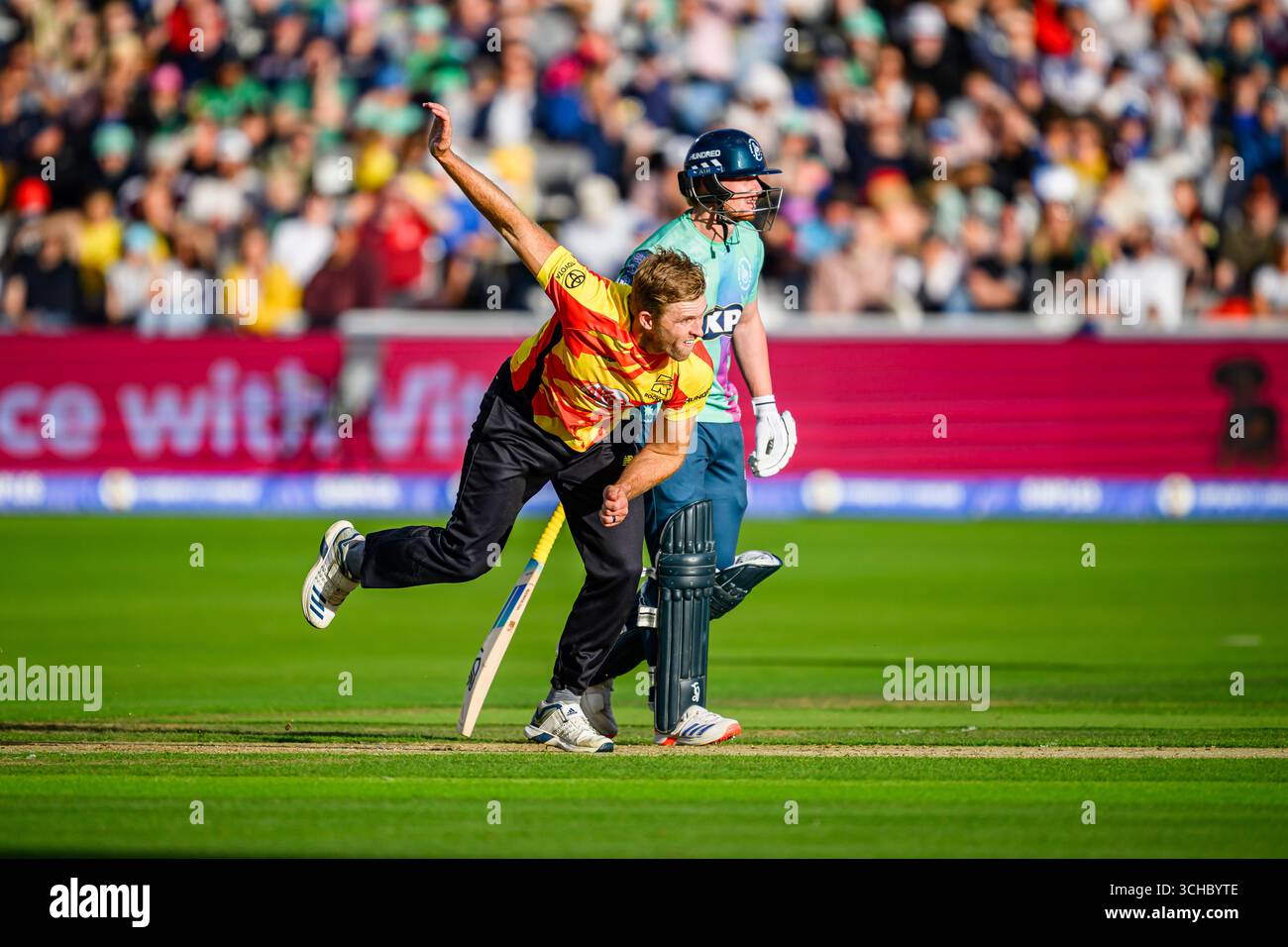 Sport England Rockets LONDON, UNITED KINGDOM. August, 31: David Willey of Trent Rockets in ...