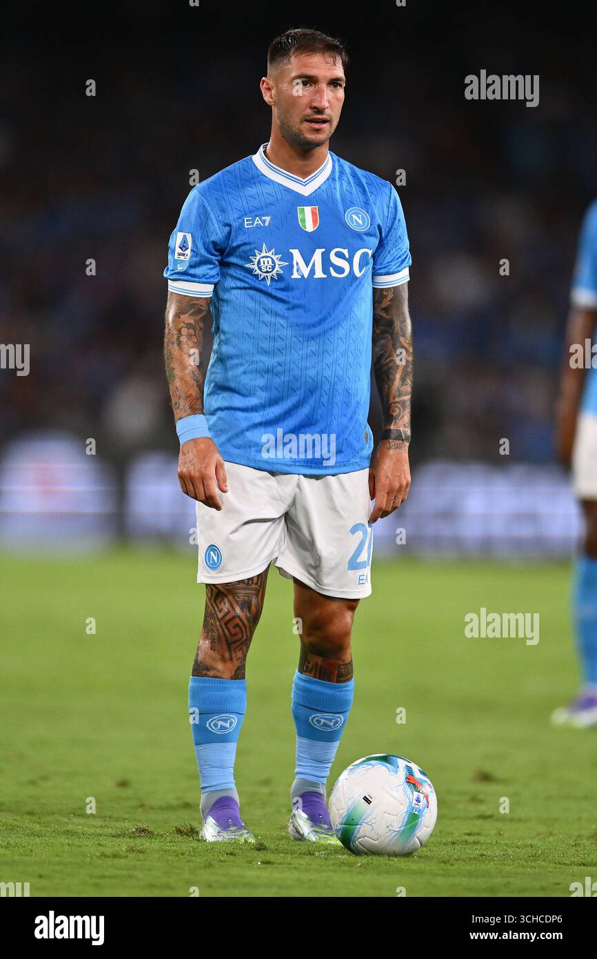 Politano Matteo Politano of S.S.C. Napoli is in action during the 2nd day of the ...