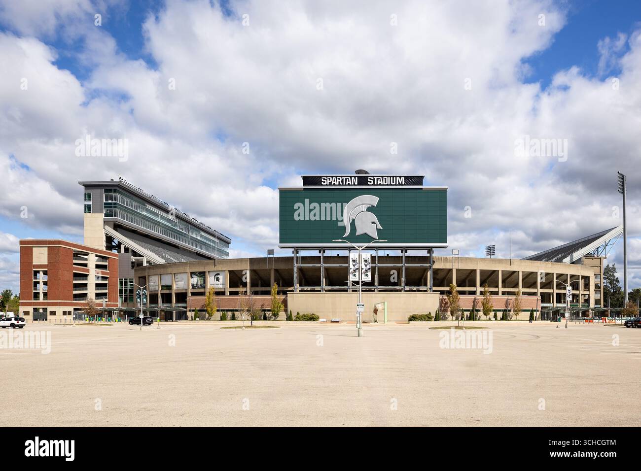 Spartan Stadium at Michigan State University, home to the Spartans ...