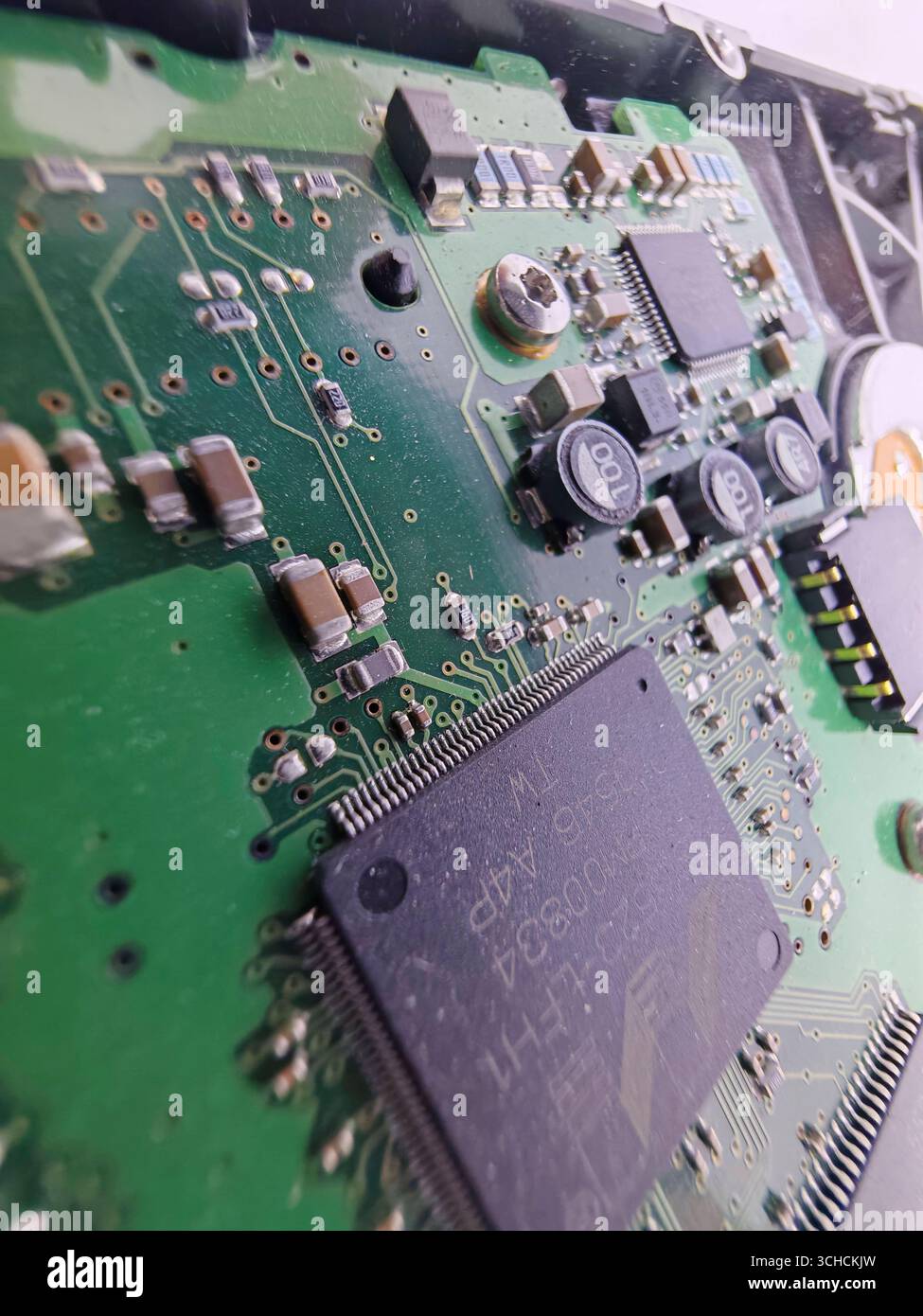 a chip, microchip or integrated circuit for computers and smartphones a ...