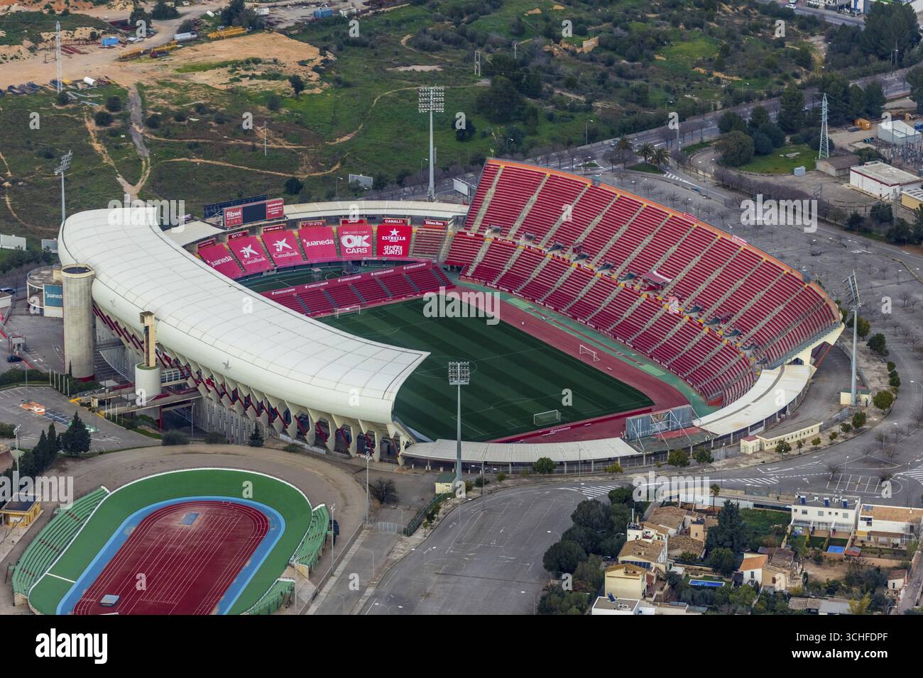 Football stadium son moix palma hi-res stock photography and images - Alamy