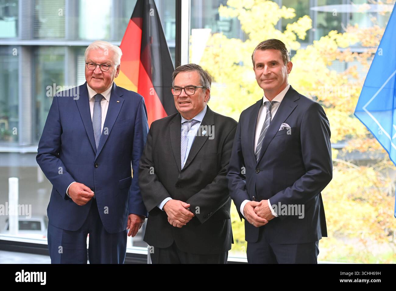 v.li:Bundespraesident Frank Walter Steinmeier, Xavier BARCONS ...