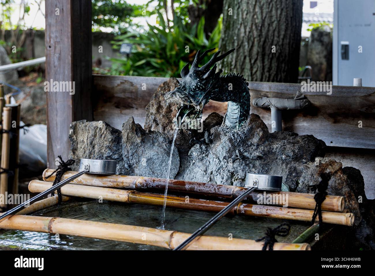 Suga Shrine, Shinjuku, Tokyo, August 2025 - Stock Image