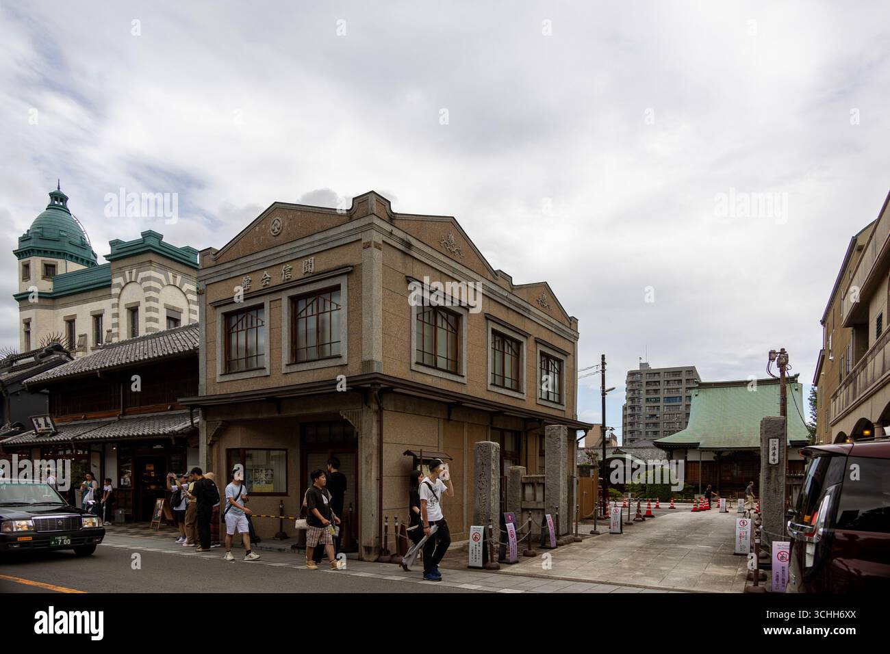 Old buildings in teh Kawagoe district of Tokyo, Japan, Augusut 2025 - Stock Image