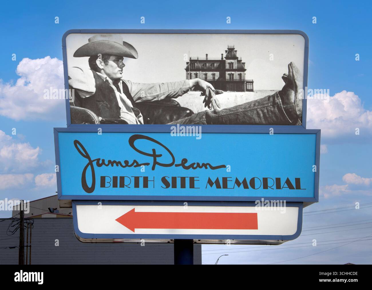 Fairmount, Indiana proudly honors its hometown hero James Dean, the ...