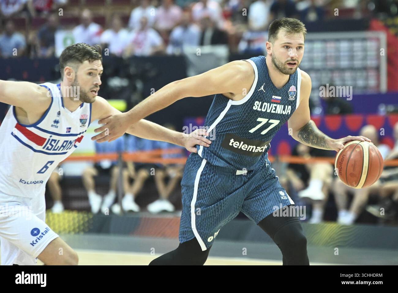 Luka Doncic (SLO) during match of the FIBA EuroBasket 2025 between ...