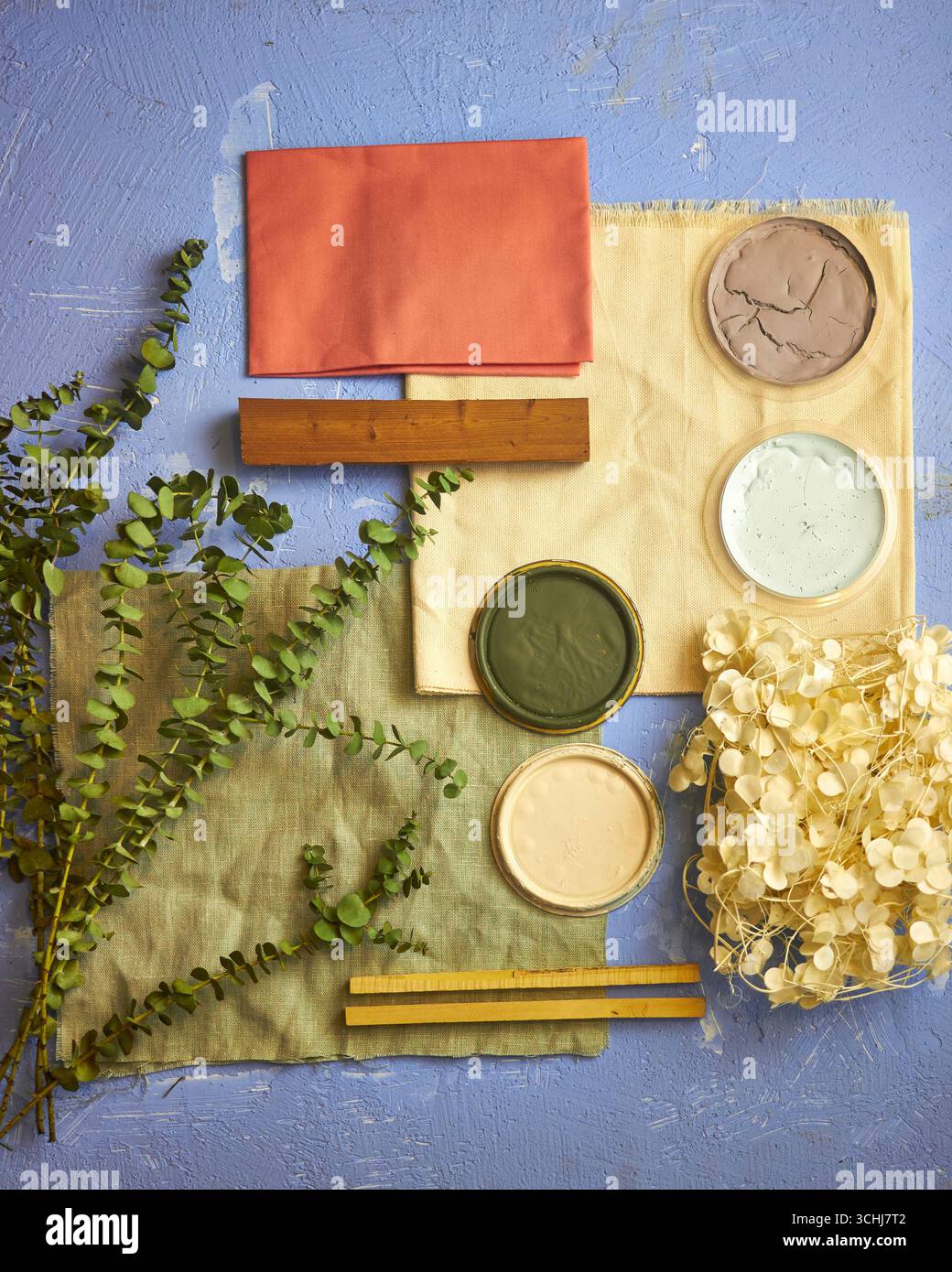 Fabric swatches interior design hi-res stock photography and images - Alamy