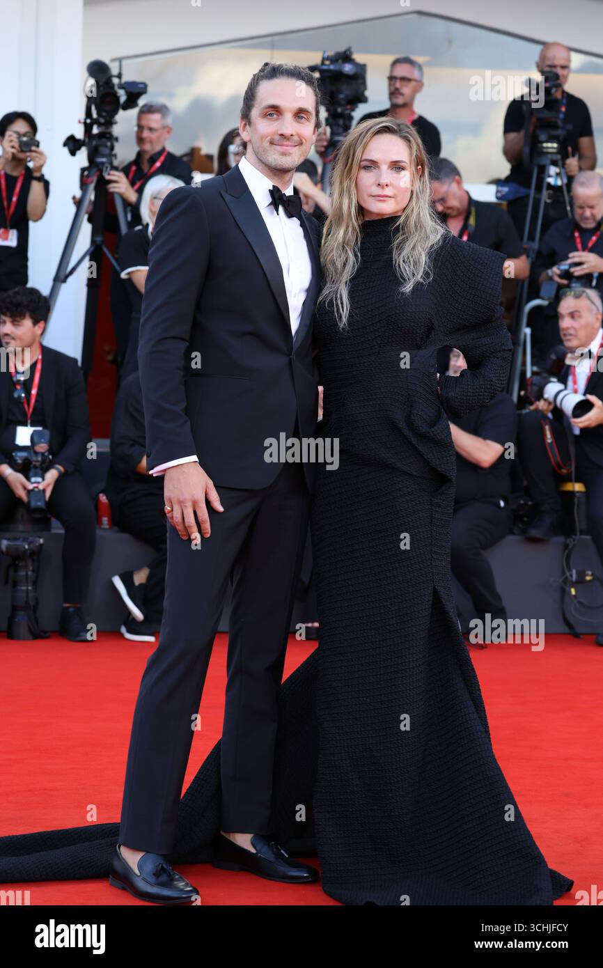 Rory St. Clair Gainer and Rebecca Ferguson'A House of Dynamite