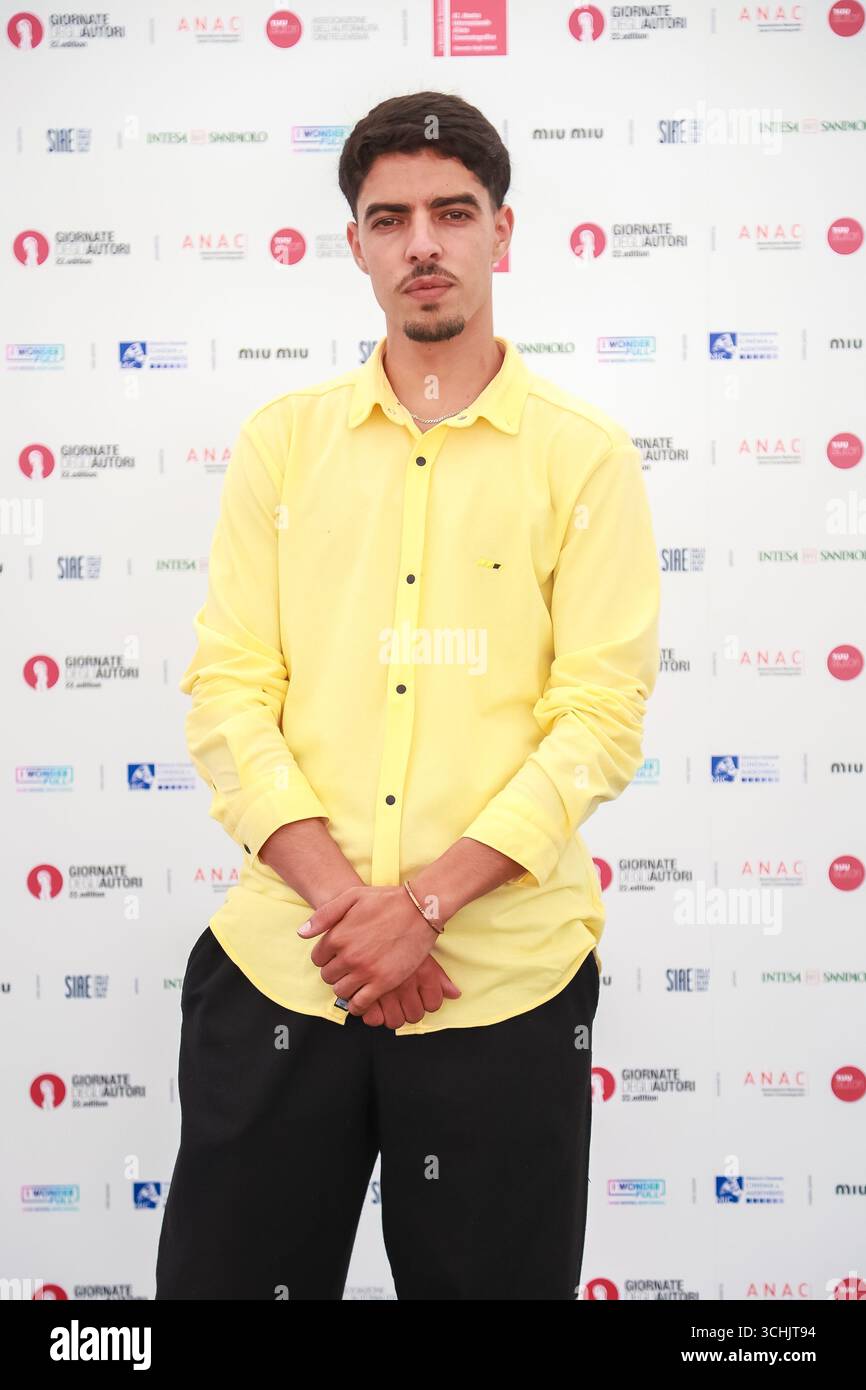 Spanish actor Oussama Asfaraah attends the photocall of the film ...