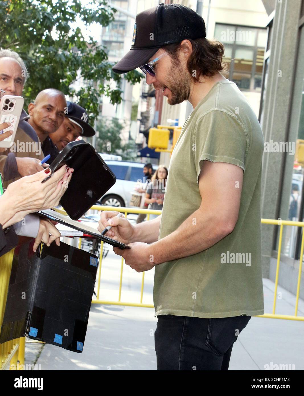 September 02, 2025 Taylor Kitsch on Live with Kelly & Mark to talk ...