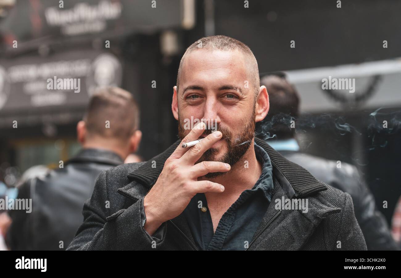 Petar Strugar, Serbian actor and television host. Stock Photo
