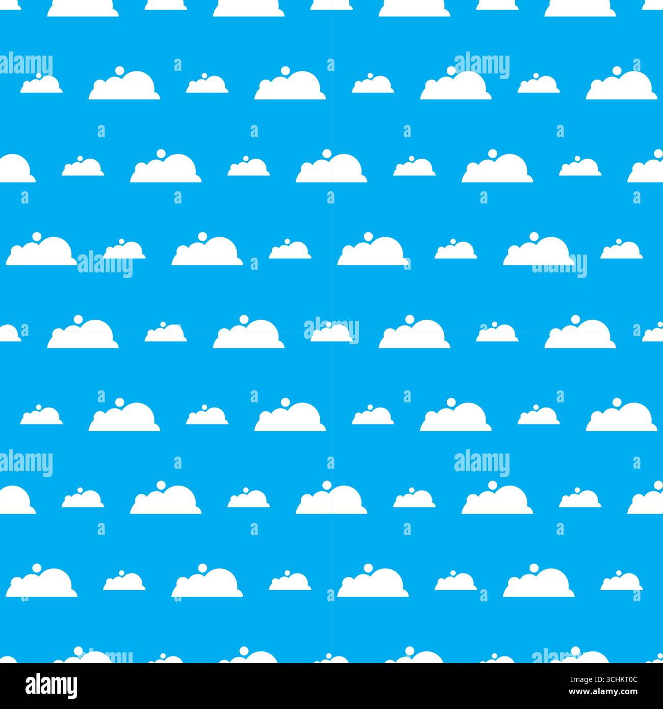 Seamless pattern with clouds. sky pattern vector Stock Vector