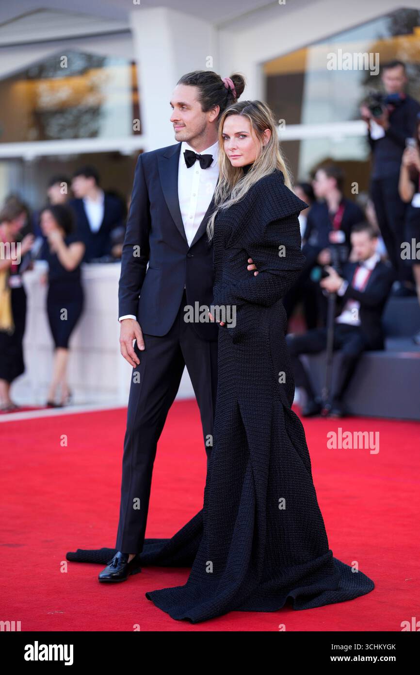 Rory St. Clair Gainer and Rebecca Ferguson during the ''A House Of