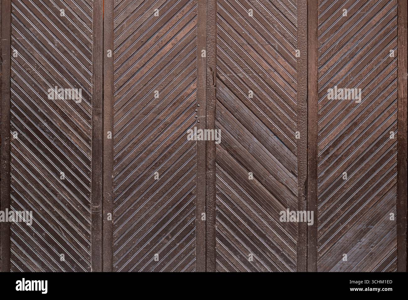 Plank decorative patterned wooden brown texture. Abstract background Stock Photo