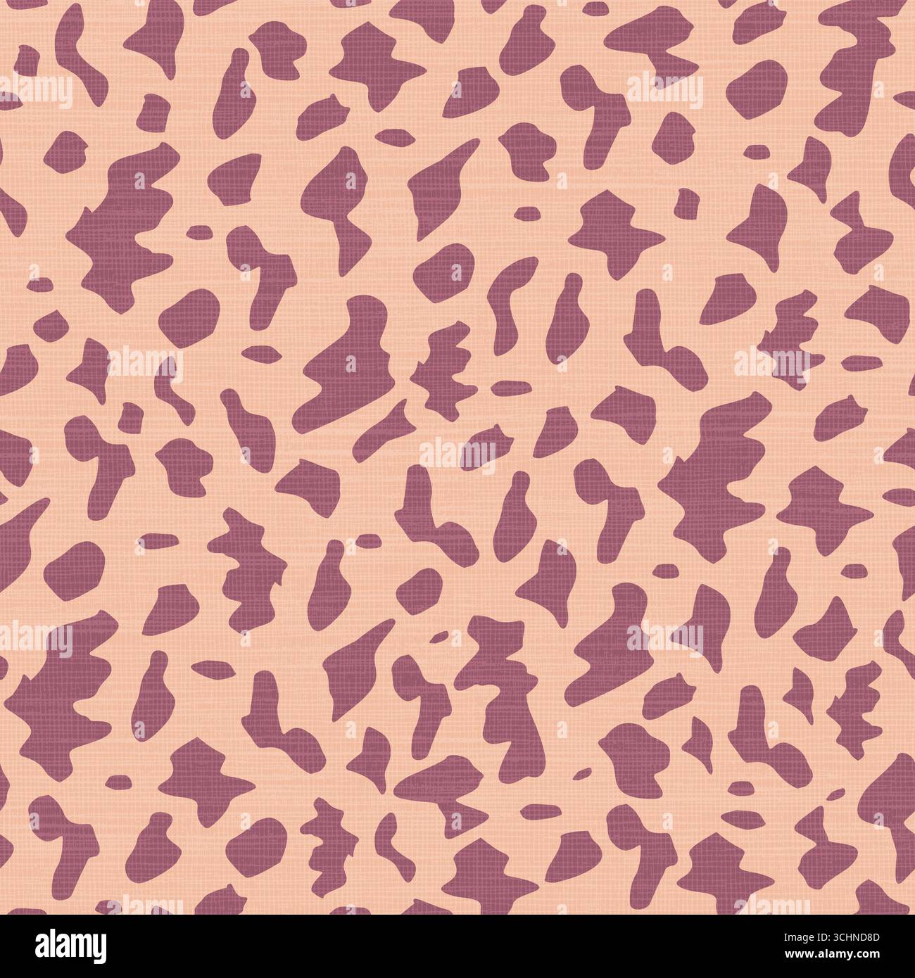 Abstract Leopard Print, Seamless Minimalist Animal Spot Pattern Stock Vector