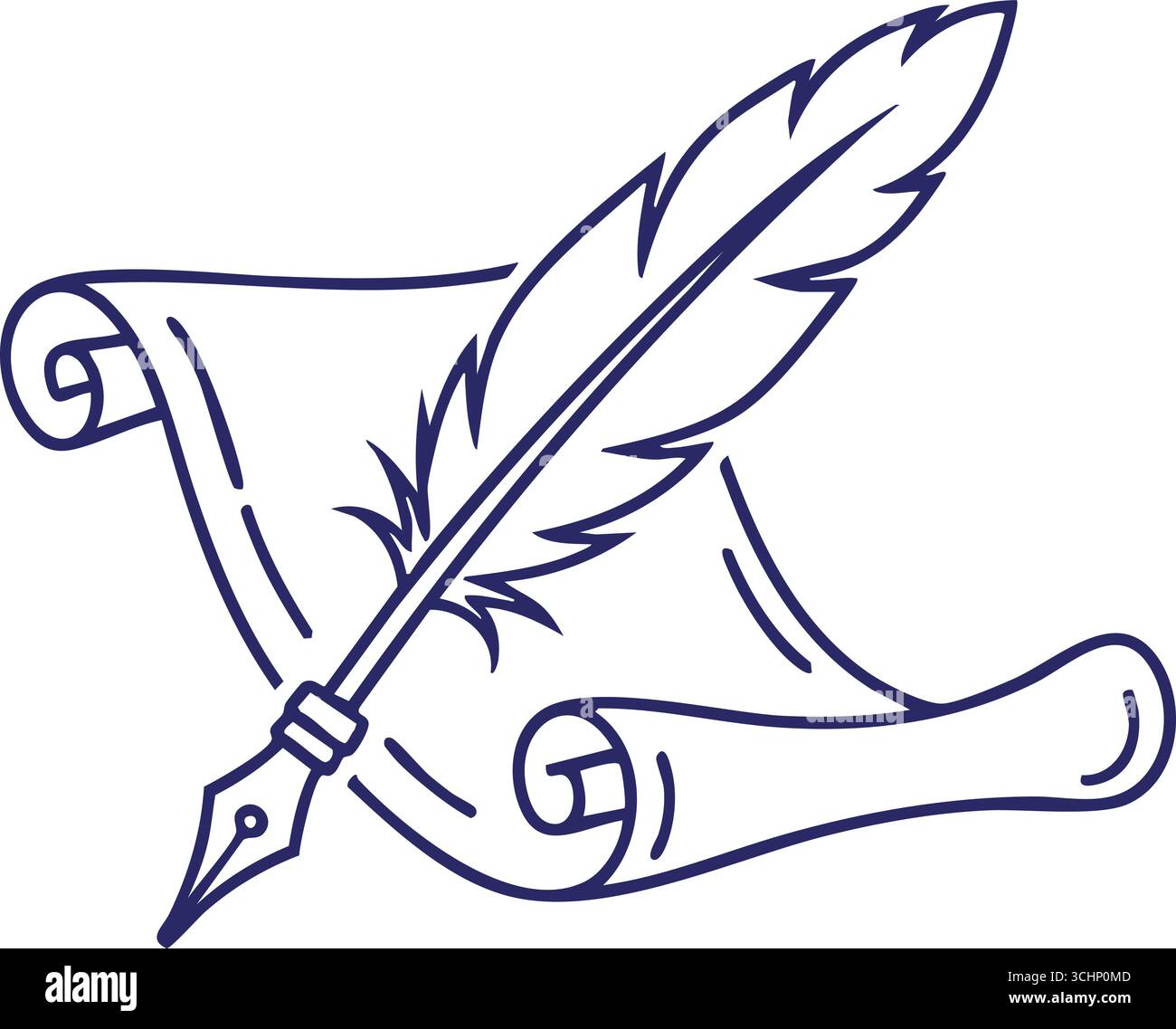 Exor Quill Quill And Paper Clipart