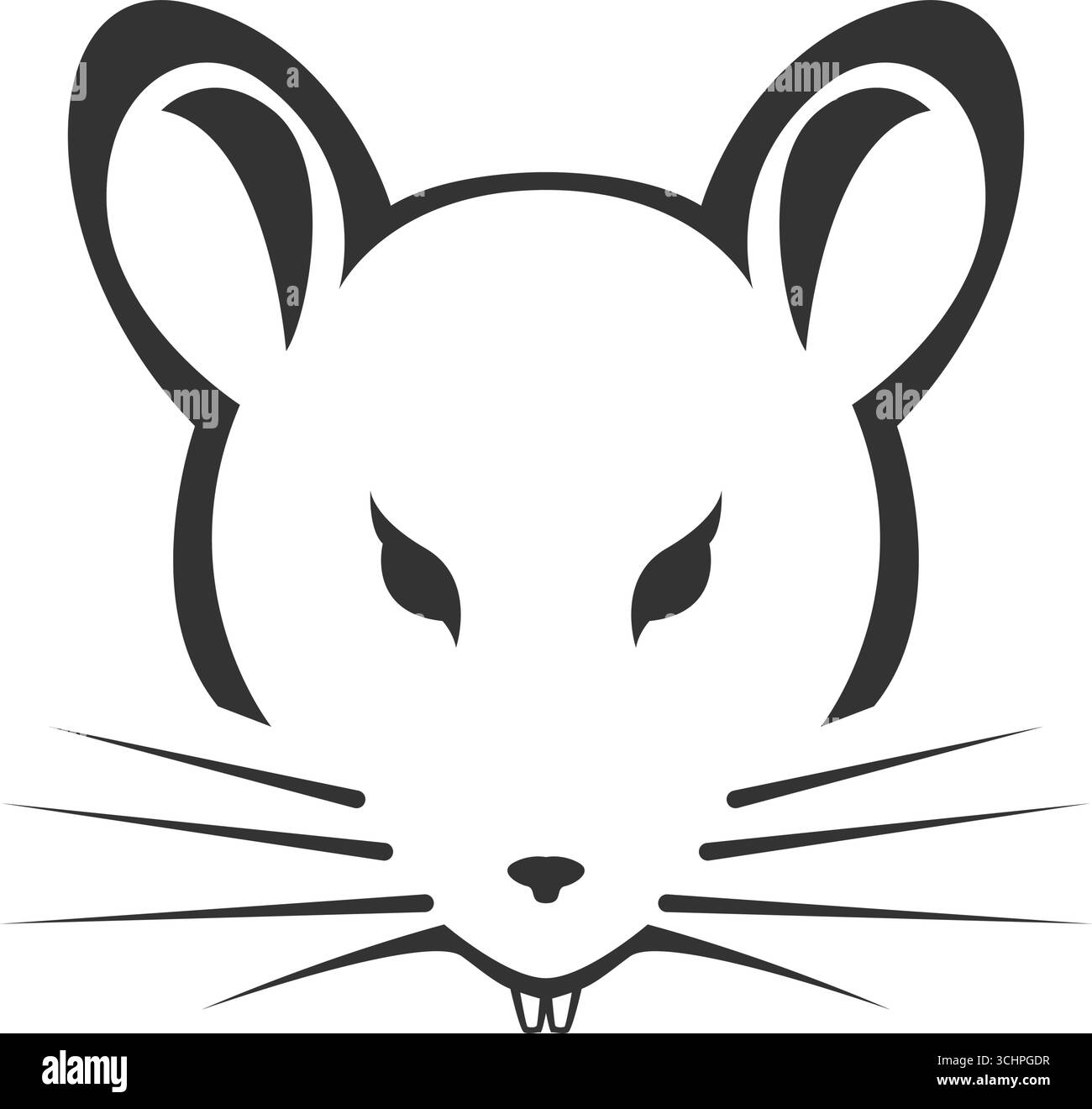 Rats logo icon illustration design Stock Vector Image & Art - Alamy