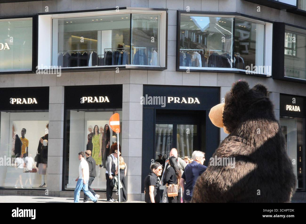 Copenhagen/ Denmark/03 september 2025/Prada store on stroeget danish ...