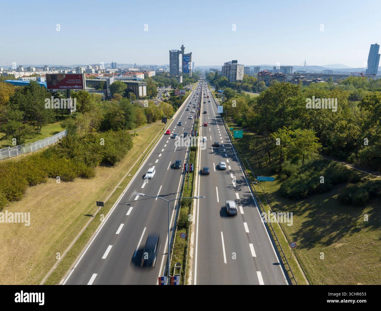 Belgrade Western Gate, the Brutalist Skyscrapper Tower, Western Block ...