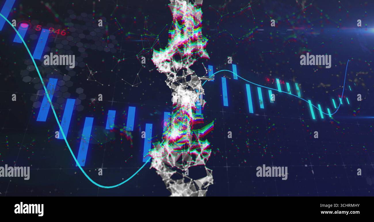 Abstract vertical strand floating blue hi-res stock photography and ...