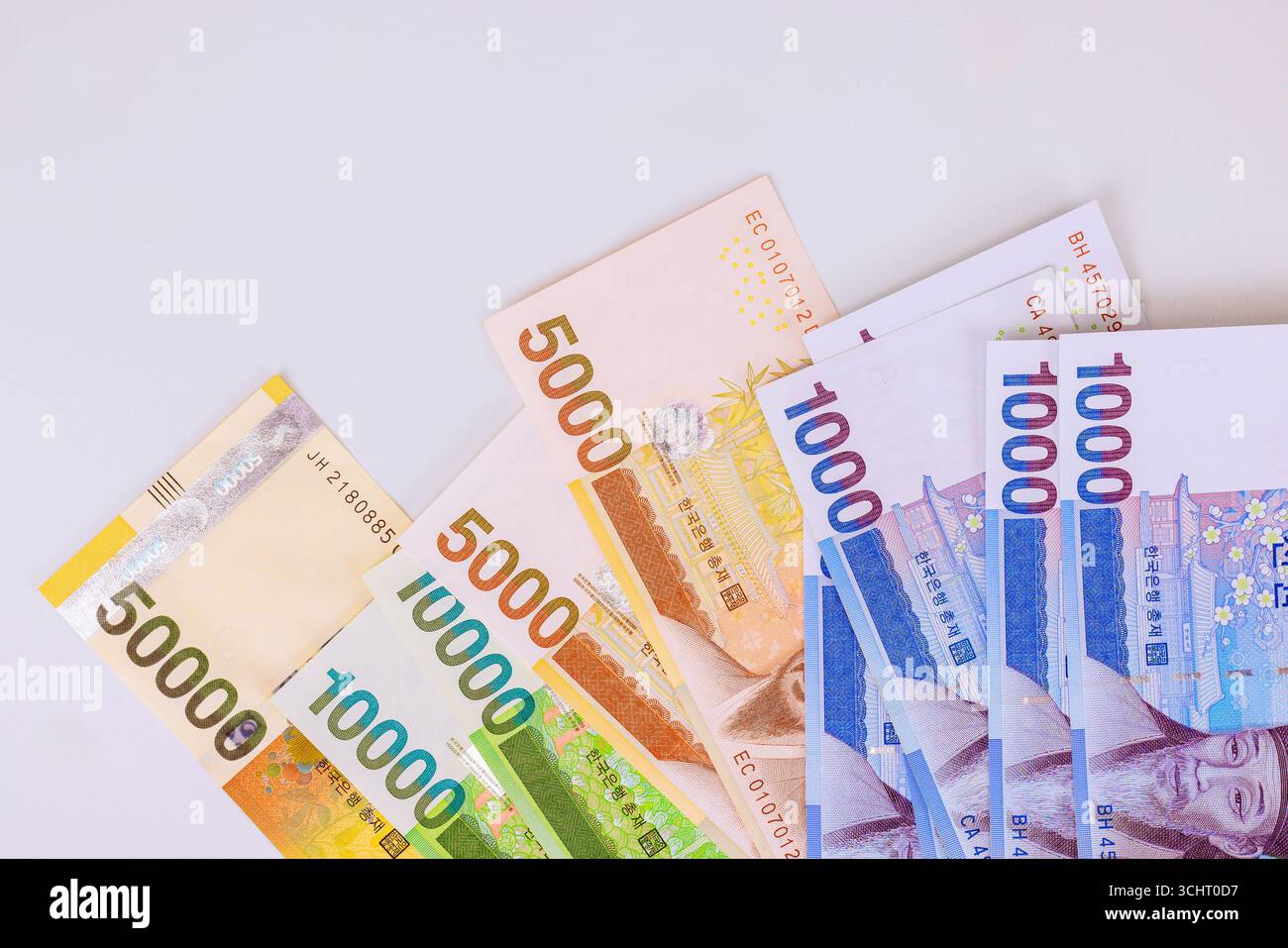 Banknotes south korean hi-res stock photography and images - Alamy