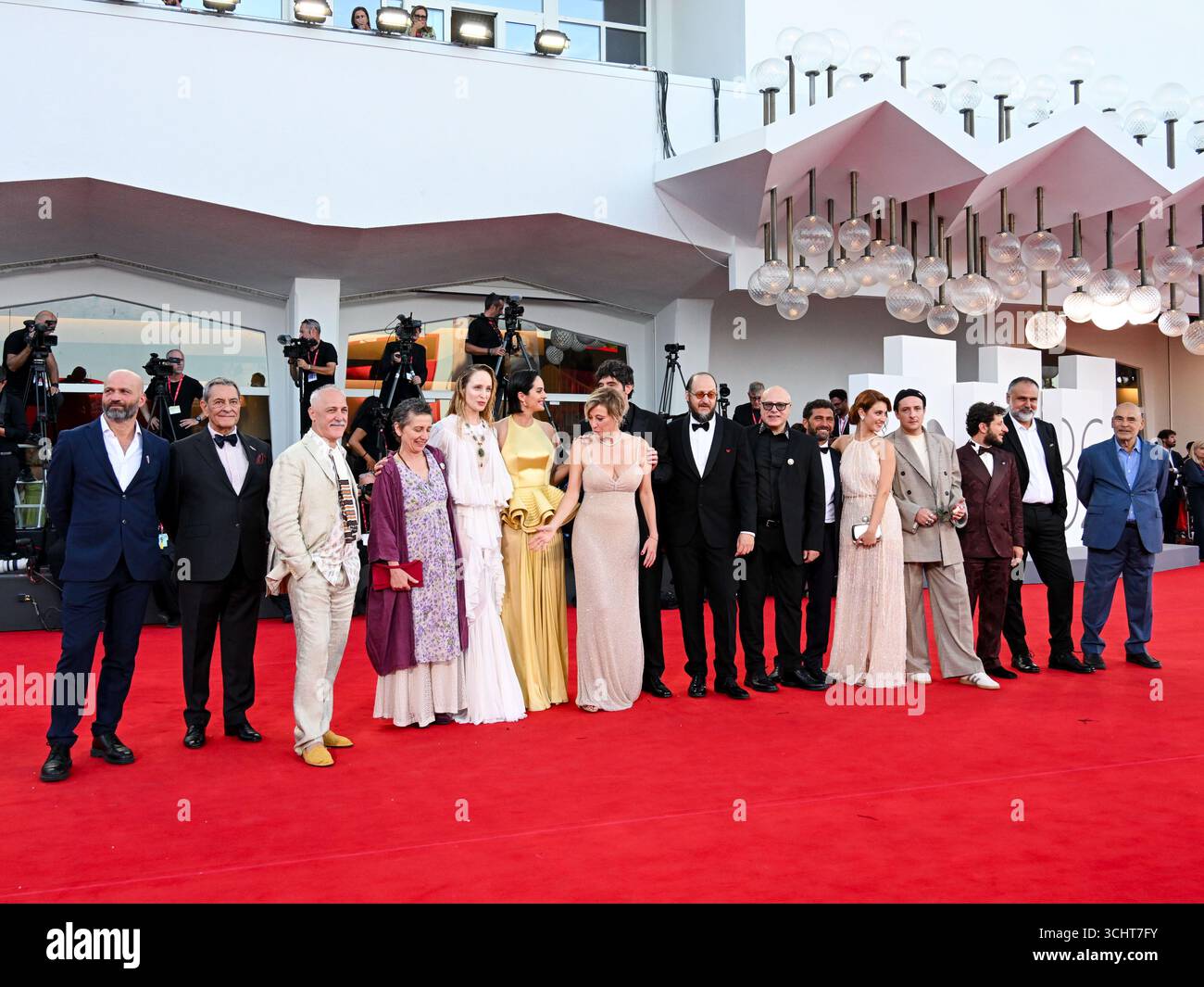 Venice, 82nd Venice International Film Festival 2025 evening 8 red