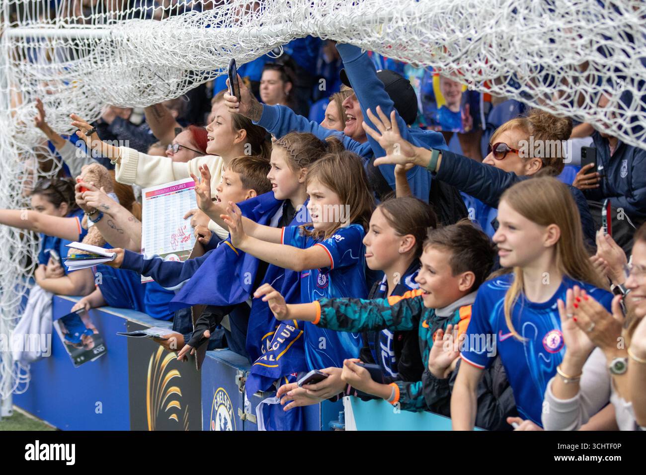 London, UK. 30th Aug 2025. Fans after the pre-season friendly match ...
