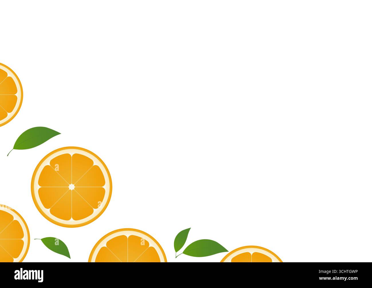 Orange Fruit Background. Vector Illustration Stock Vector Image & Art ...