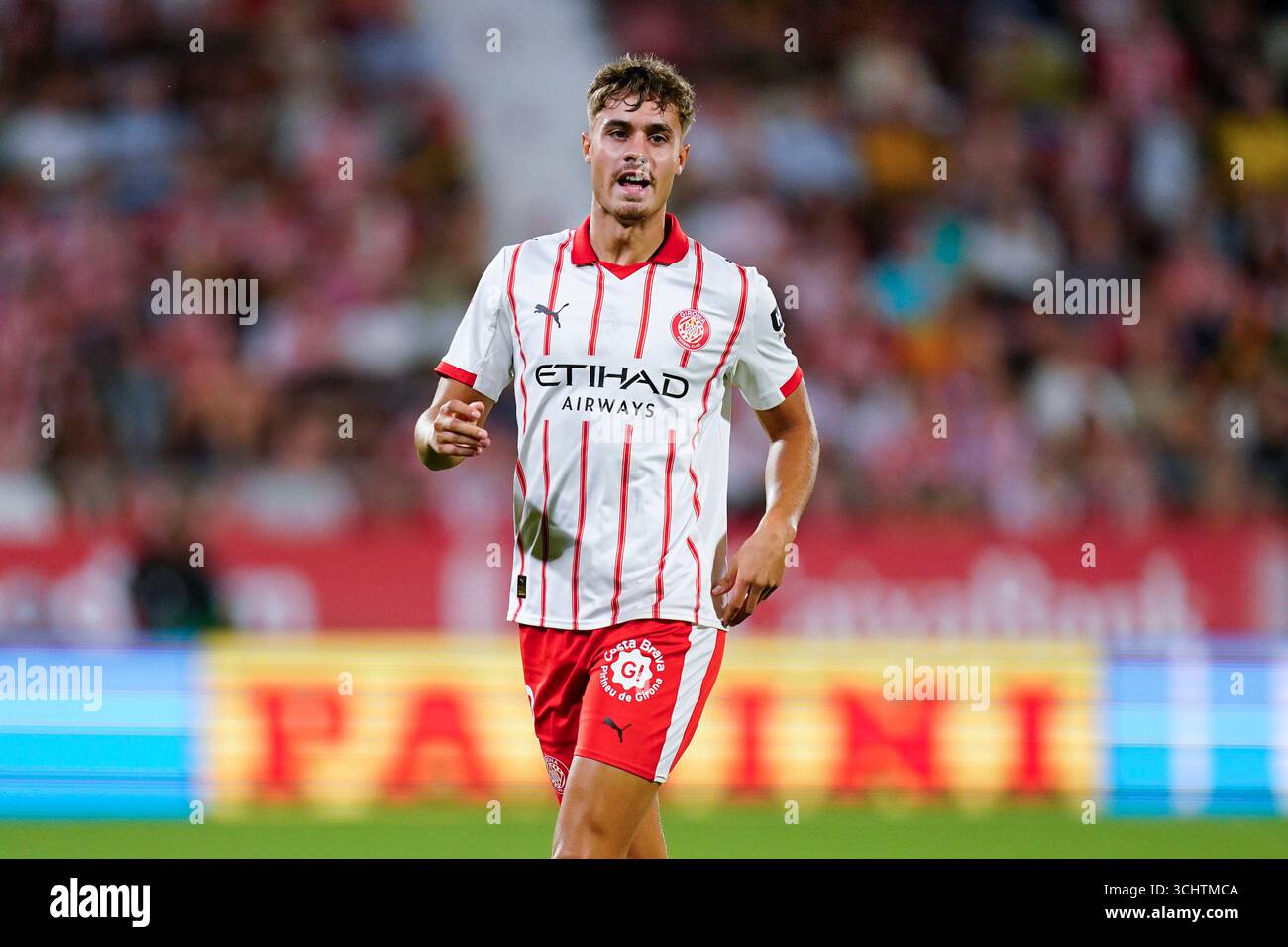 Hugo Rincon of Girona FC during the La Liga match 2025-2026, date 3 ...