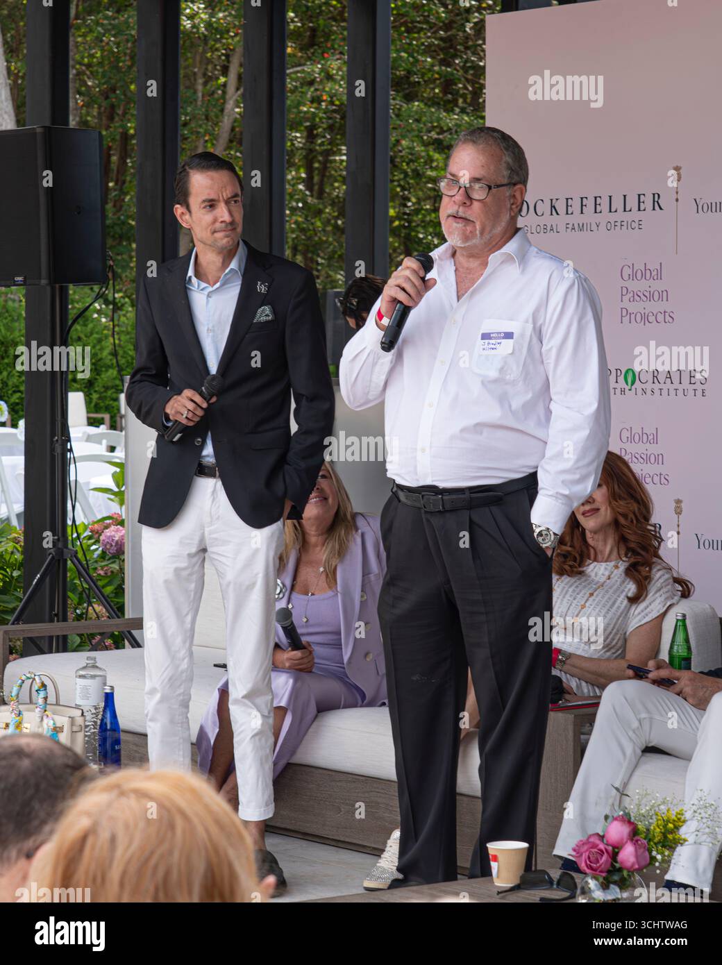 Matthew W Rockefeller Matthew Rockefeller and J Bradley Hilton attends Global Passion ...