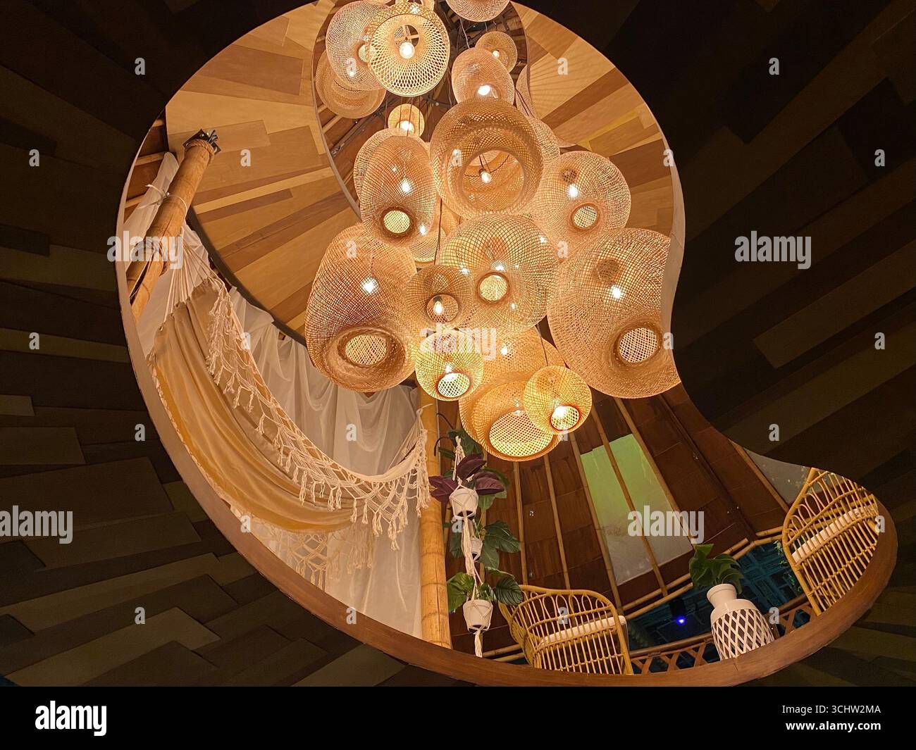 Modern Loft Treehouse - Smartphone Captured Stock Image