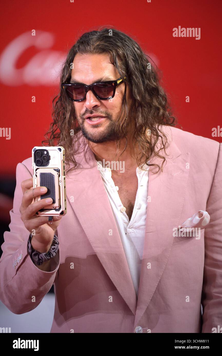 VENICE, ITALY - SEPTEMBER 03: Jason Momoa attends the Cartier Glory To ...