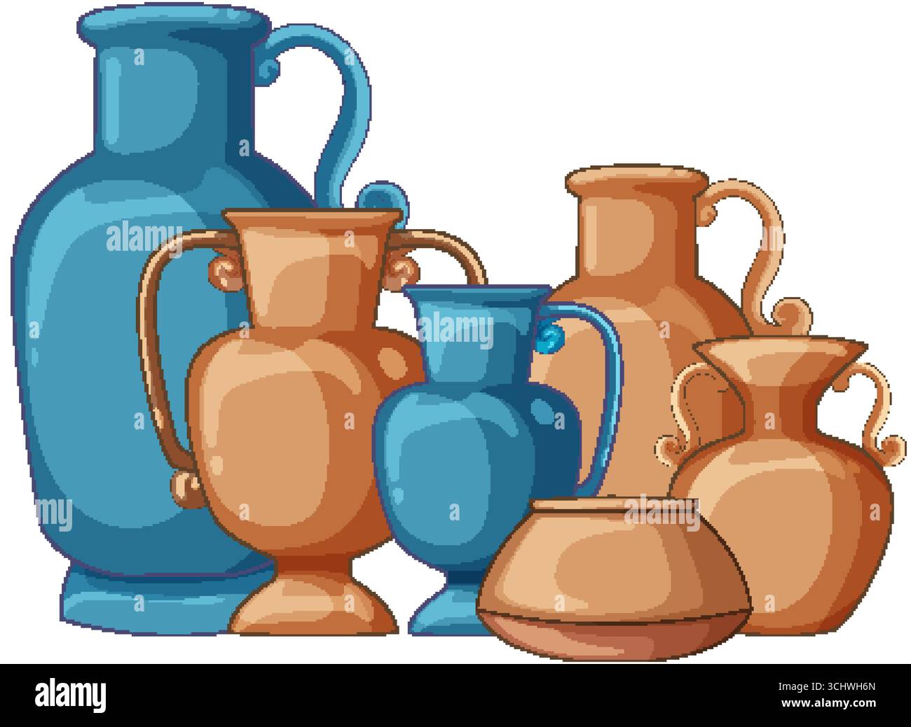 Curved vessels Stock Vector Images - Alamy