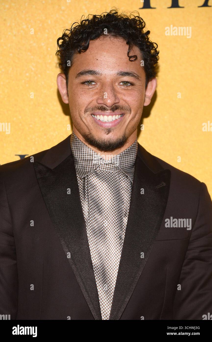 Anthony Ramos attends the New York Special screening of 'Hamilton' at