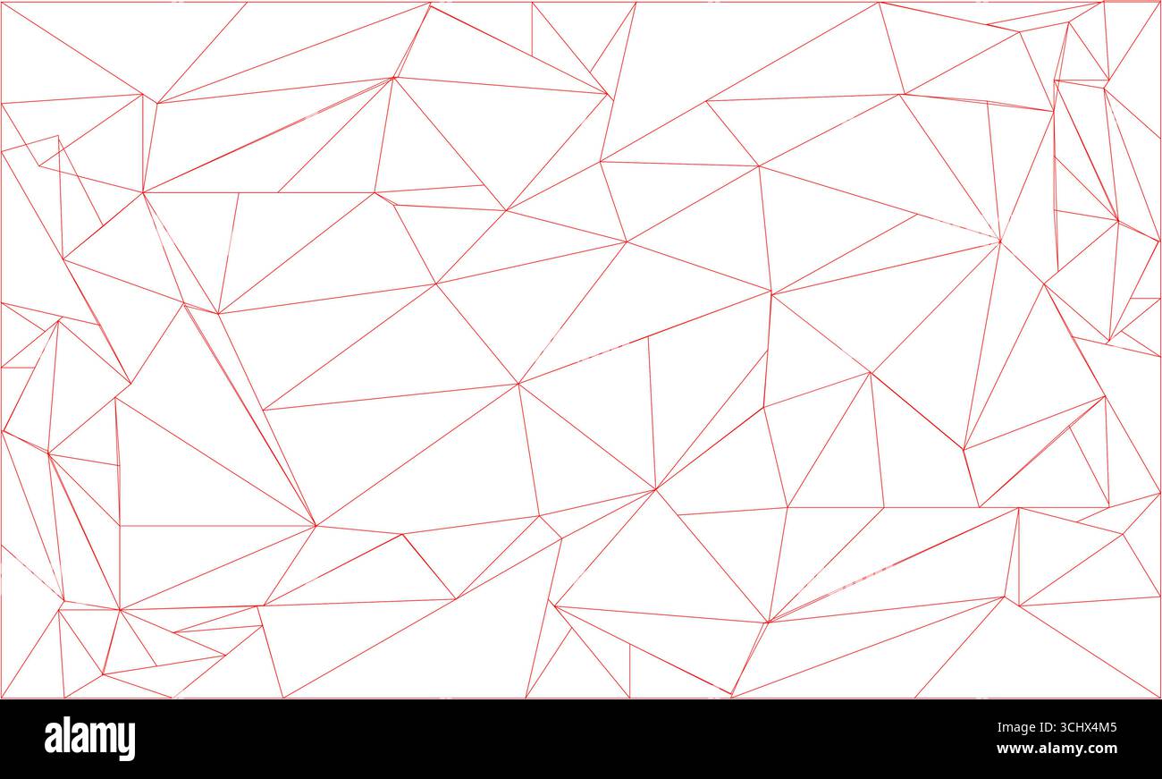 Polygonal mosaic with gradient color abstract geometric background. Low Poly background design. Technology low Poly background. Modern and trendy abst Stock Vector