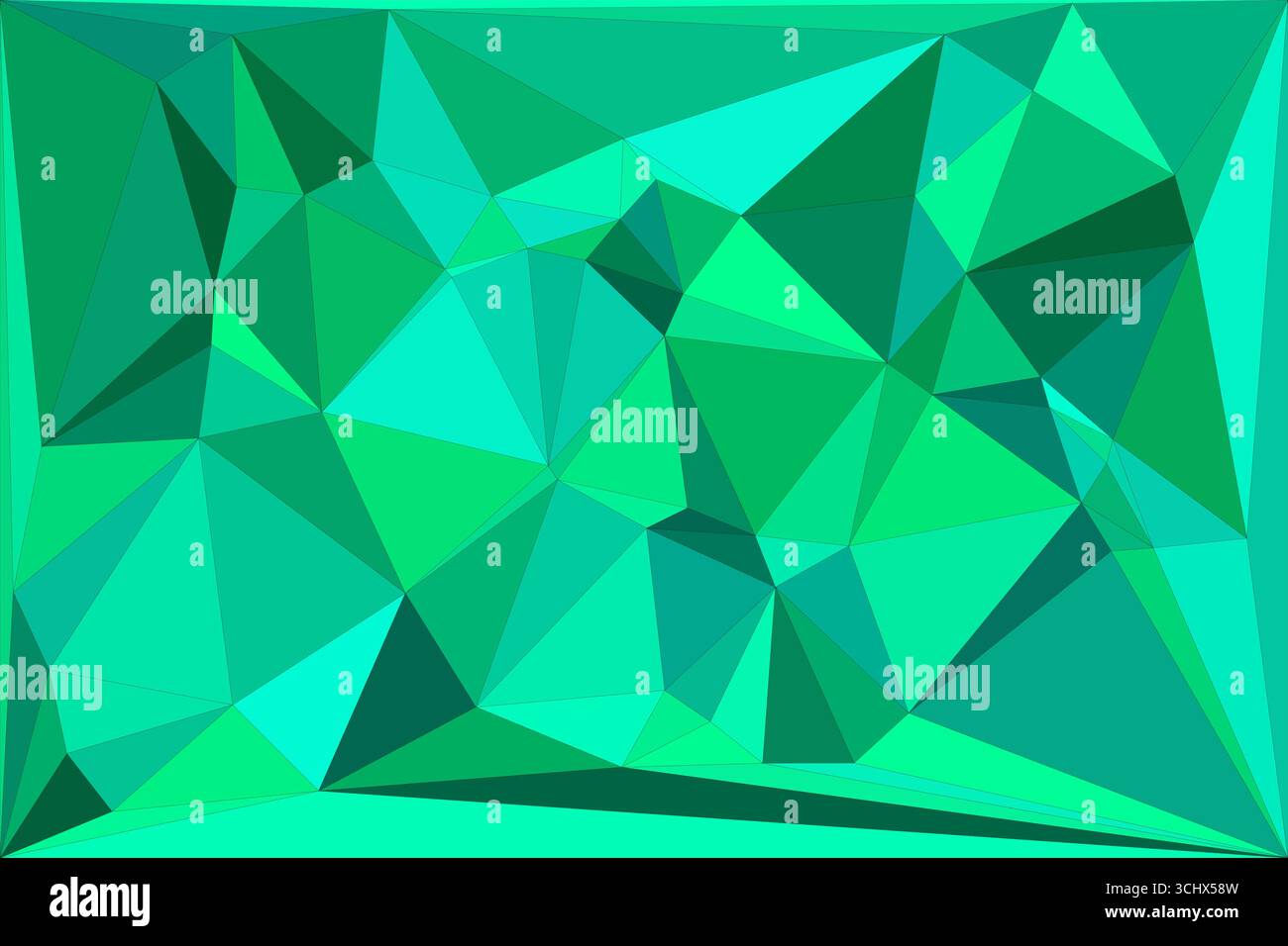 Polygonal mosaic with gradient color abstract geometric background. Low Poly background design. Technology low Poly background. Stock Vector