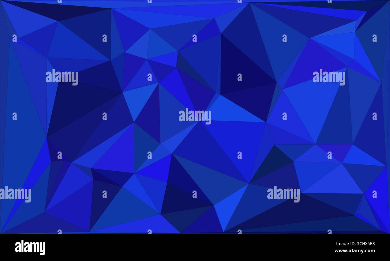 Polygonal mosaic with gradient color abstract geometric background. Low Poly background design. Technology low Poly background. Stock Vector