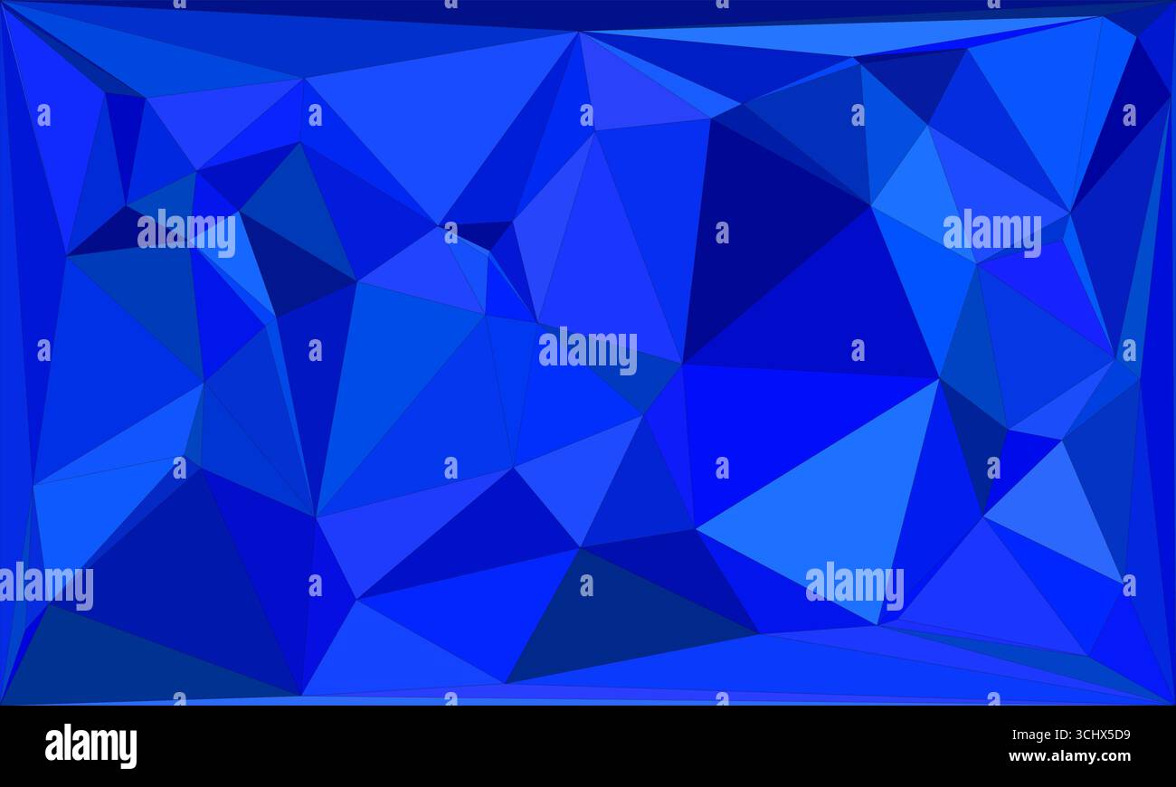 Polygonal mosaic with gradient color abstract geometric background. Low Poly background design. Technology low Poly background. Stock Vector