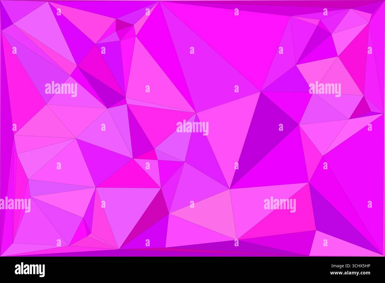 Polygonal mosaic with gradient color abstract geometric background. Low Poly background design. Technology low Poly background. Stock Vector