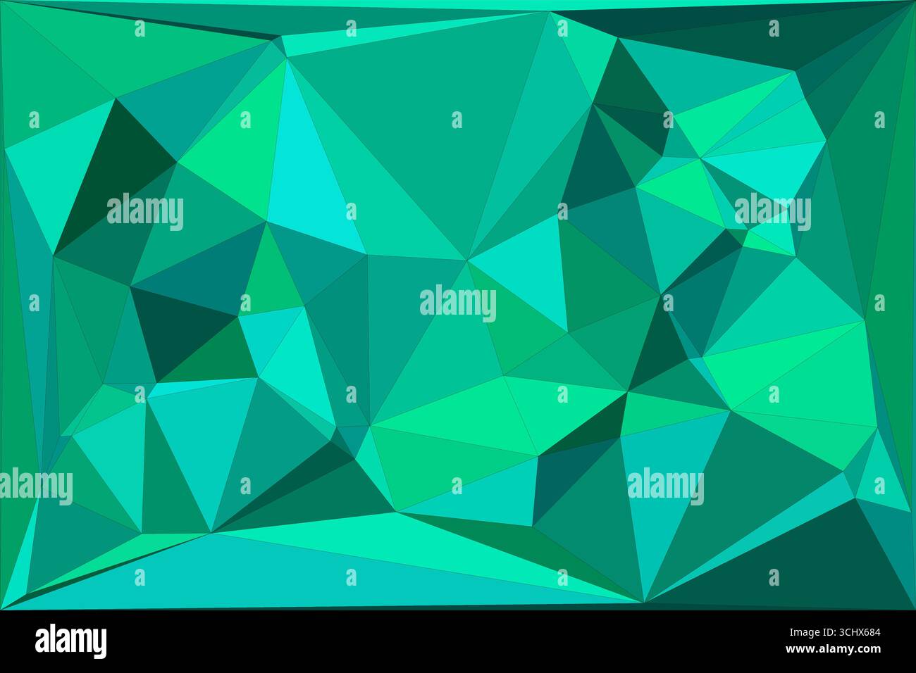 Polygonal mosaic with gradient color abstract geometric background. Low Poly background design. Technology low Poly background. Stock Vector