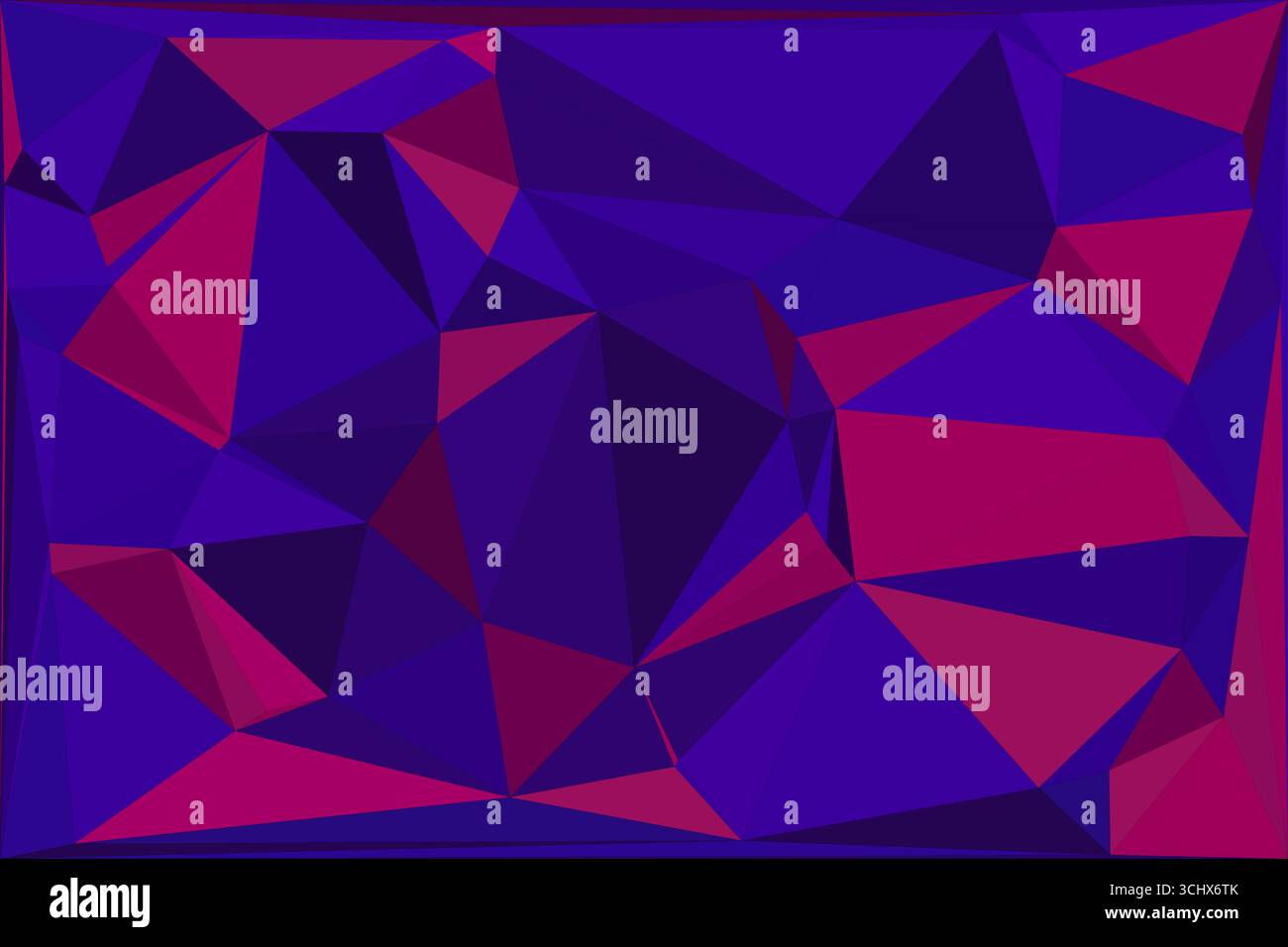 Polygonal mosaic with gradient color abstract geometric background. Low Poly background design. Technology low Poly background. Stock Vector